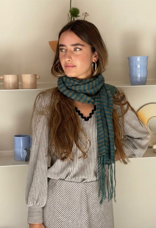 FALDA EDIMBURGO PUNTO RAYAS