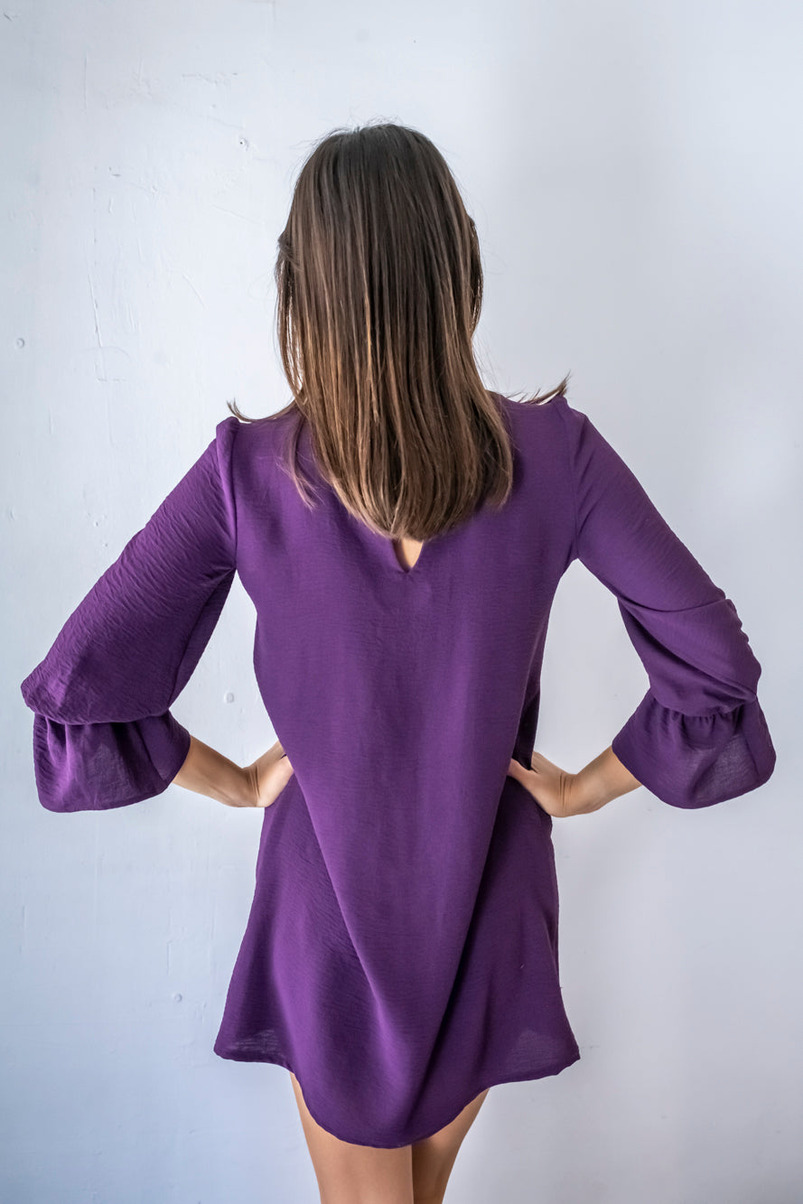 VESTIDO FERRARA MORADO