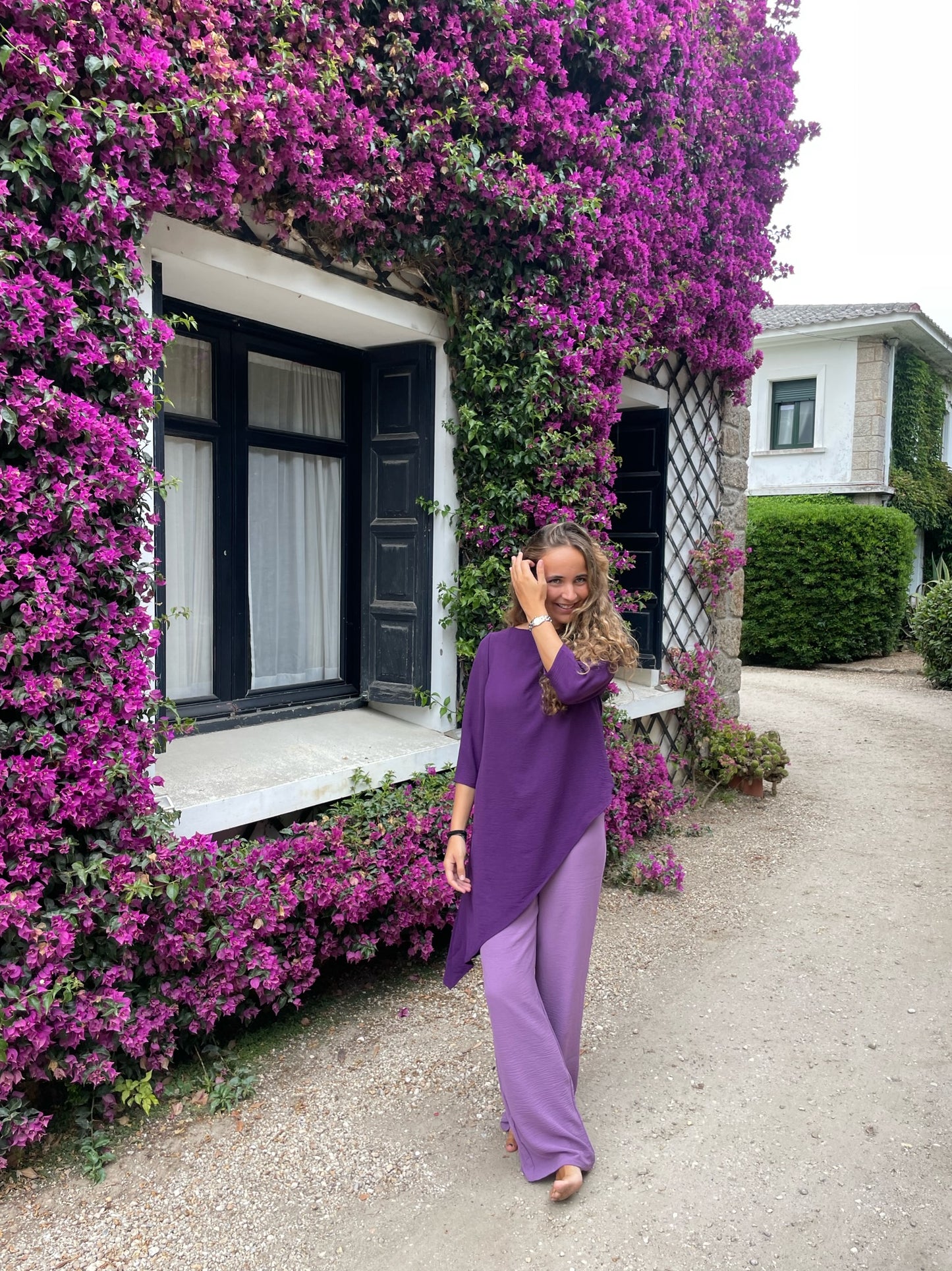 CASACA OVIEDO MORADA