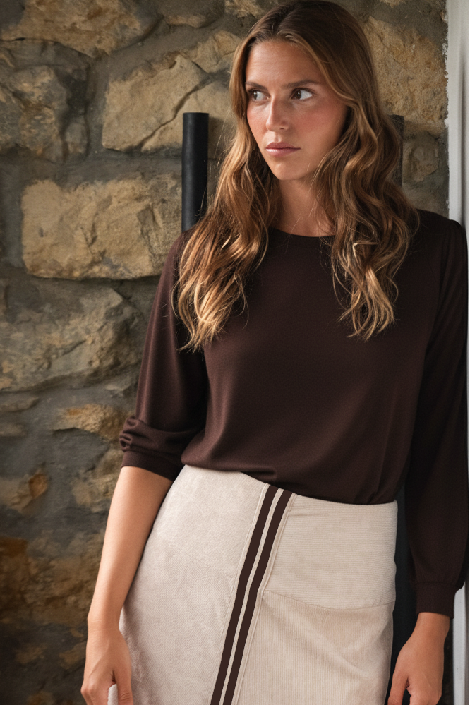 JERSEY AMSTERDAM MARRÓN.