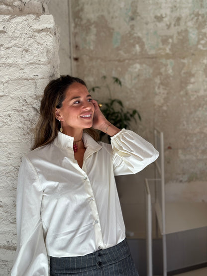 CAMISA BROOKLIN BEIGE.