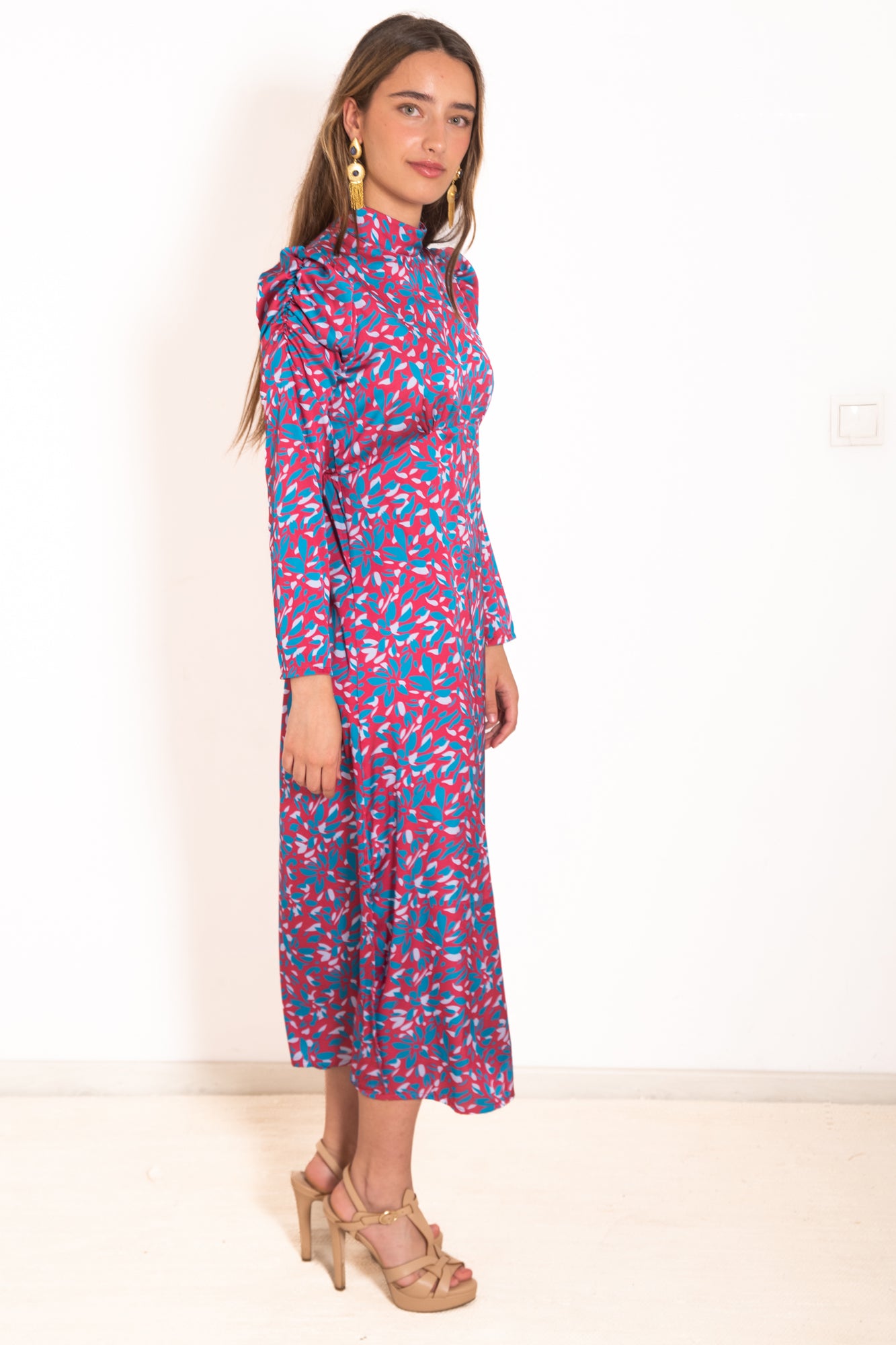 VESTIDO HOLANDA ROJO