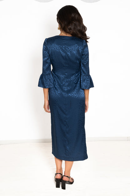 VESTIDO BERLIN MARINO. Da muy poca talla.