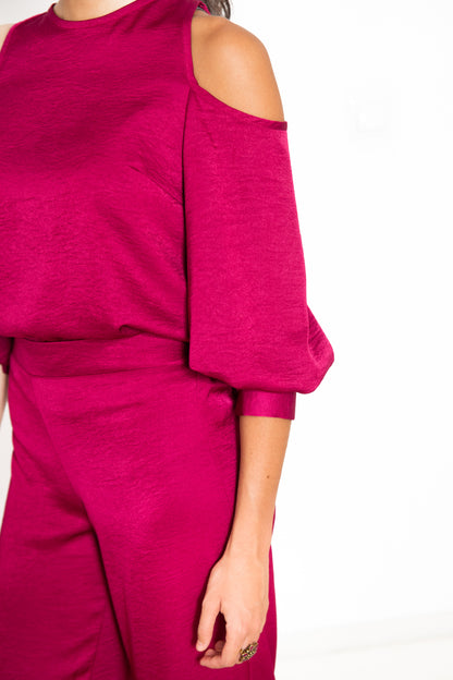 CAMISA CERDEÑA BUGANVILLA.