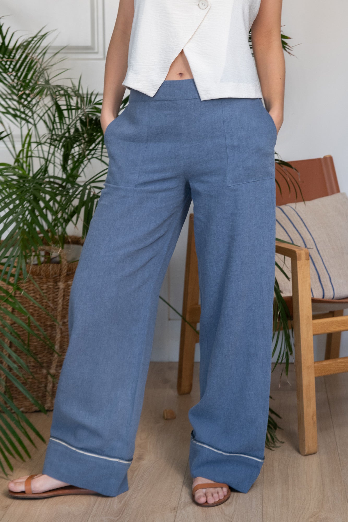 PANTALON ESCOCIA PLOMO