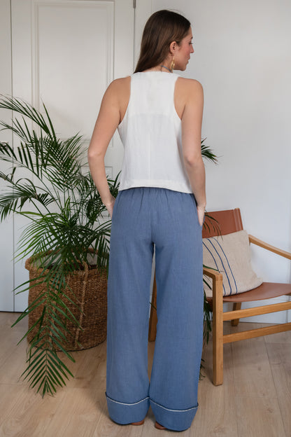 PANTALON ESCOCIA PLOMO