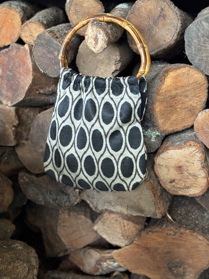 BOLSO BAMBÚ PUNTO CIRCULOS