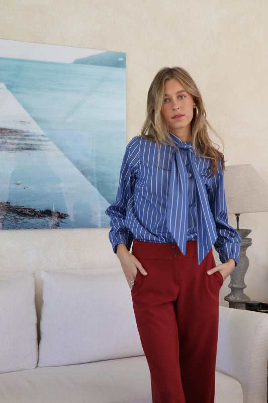 CAMISA BREMEN AZULÓN. Pide una talla más