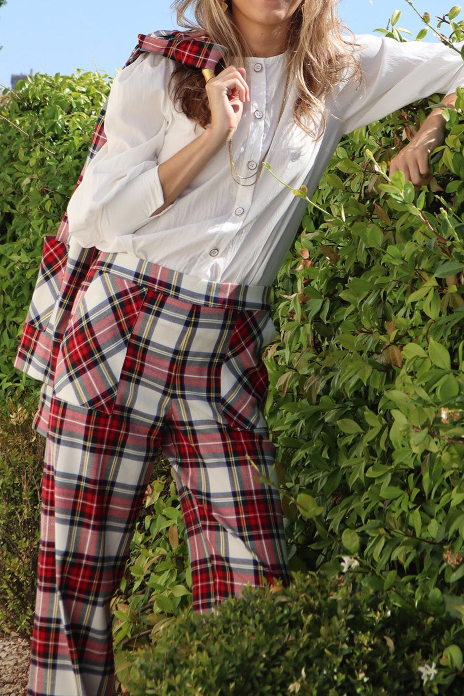 PANTALON ESCOCIA TARTAN. Pide una talla más