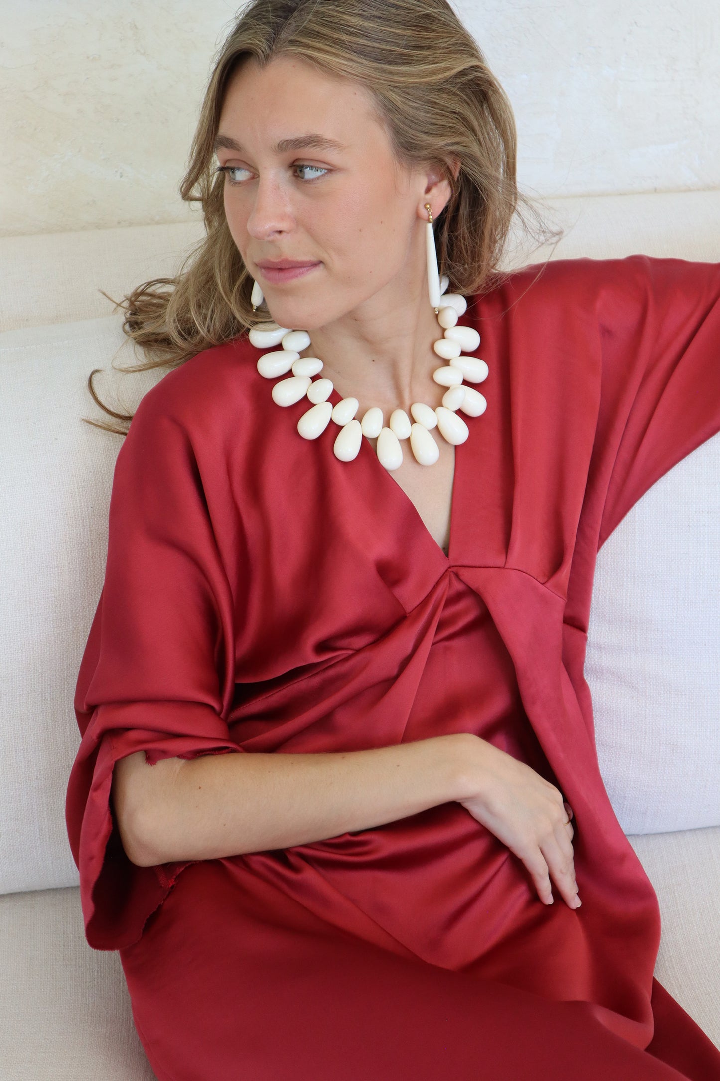 VESTIDO TANZANIA CORAL.