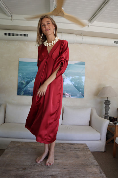 VESTIDO TANZANIA CORAL.