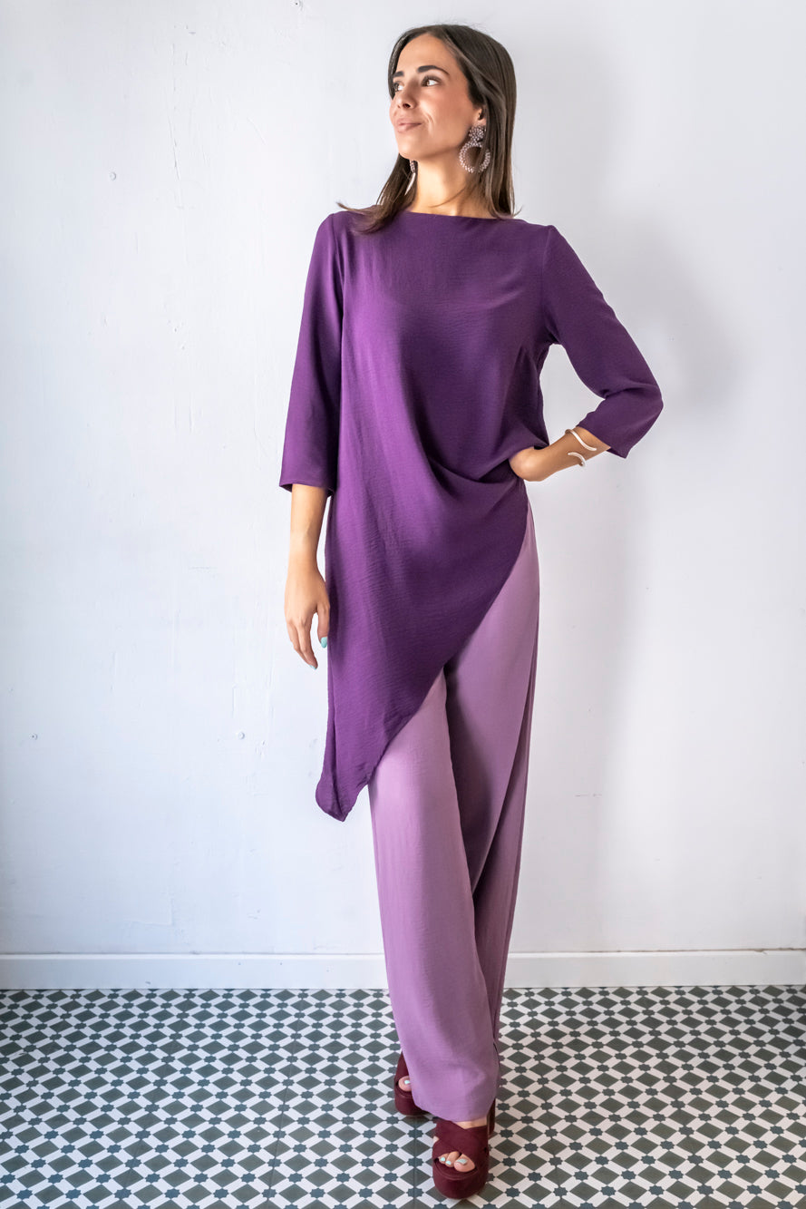 CASACA OVIEDO MORADA