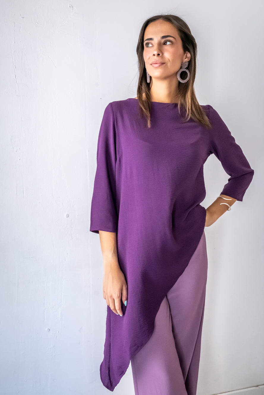 CASACA OVIEDO MORADA