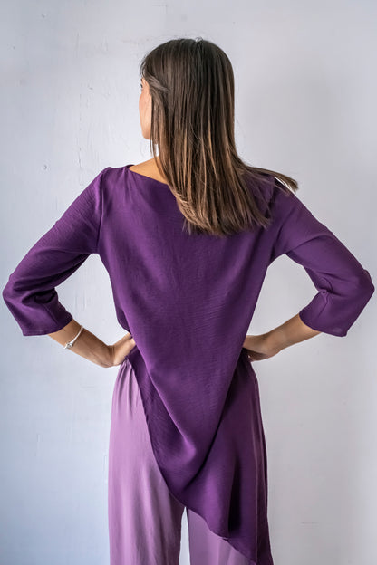 CASACA OVIEDO MORADA