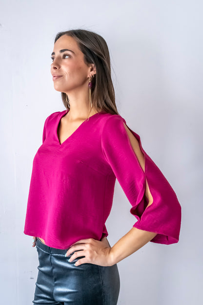 CAMISA PERÚ BUGANVILLA